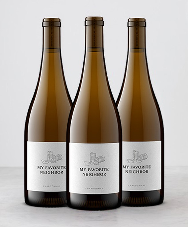 2023 My Favorite Neighbor Chardonnay 3 Pack
